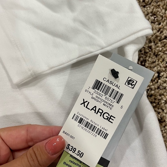 Ideology Women Scoop Neck Elbow Sleeve Cropped Knit T-Shirt - Picture 3 of 3